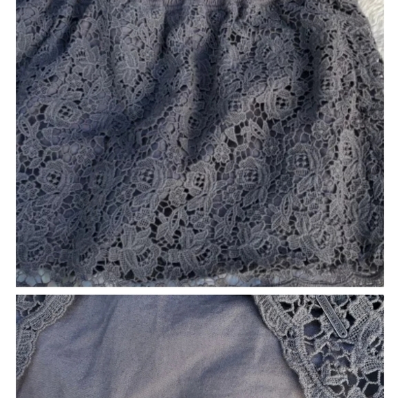 Abercrombie Gray Lace mini L - Picture 5 of 10
